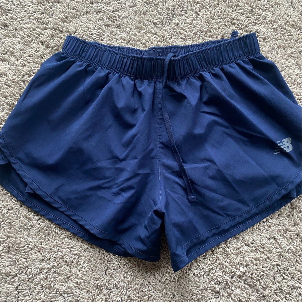 New Balance Navy Blue Athletic Shorts
